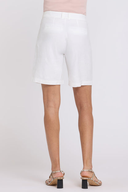 Relaxed Shorts In Petite - Optic White
