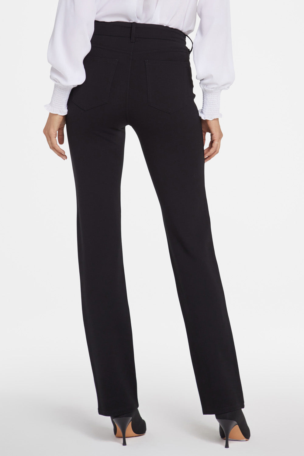 Marilyn Straight Pants In Petite - Black