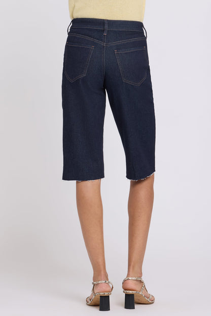 Kristie '80s Bermuda Denim Shorts In Petite - Magical