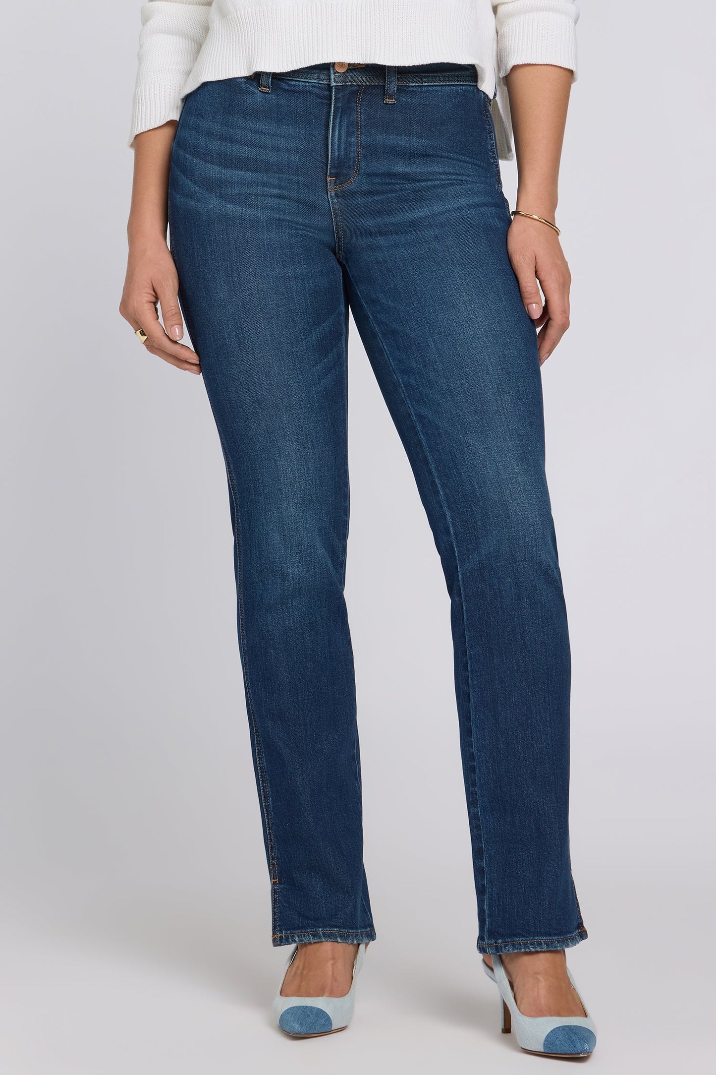 Marilyn Straight Jeans In Petite - Sunset Villa