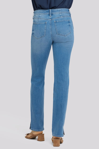 Marilyn Straight Jeans In Petite - Vista Lakes
