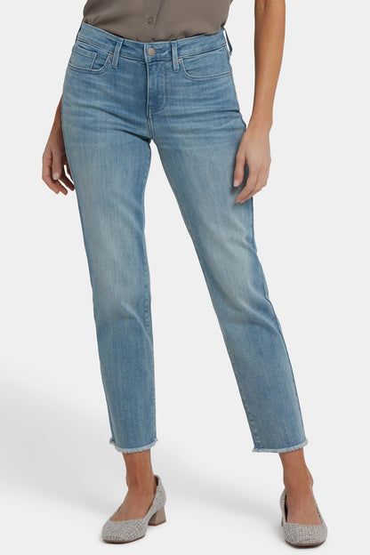 Sheri Slim Ankle Jeans In Petite - Light Paradise