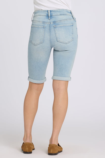 Briella 10 Inch Denim Shorts In Petite - Keys View
