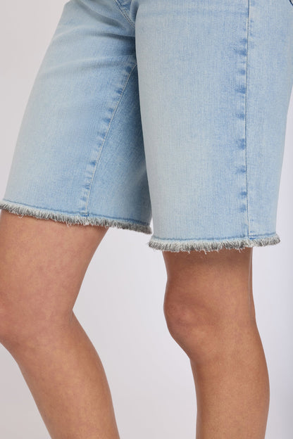 Boyfriend Denim Shorts In Petite - Keys View