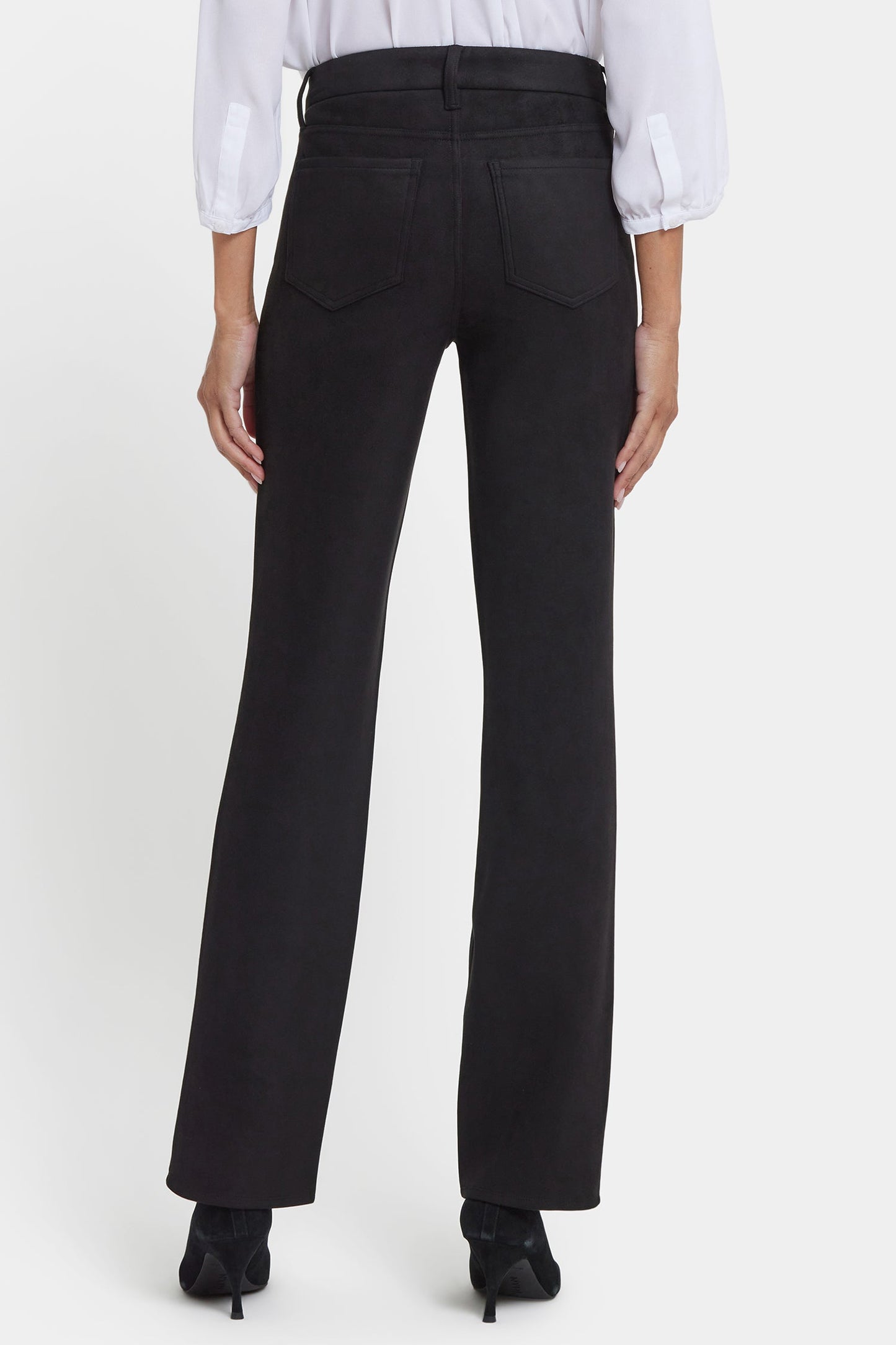 Marilyn Straight Pants In Petite - Black