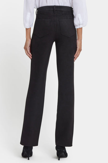 Marilyn Straight Pants In Petite - Black