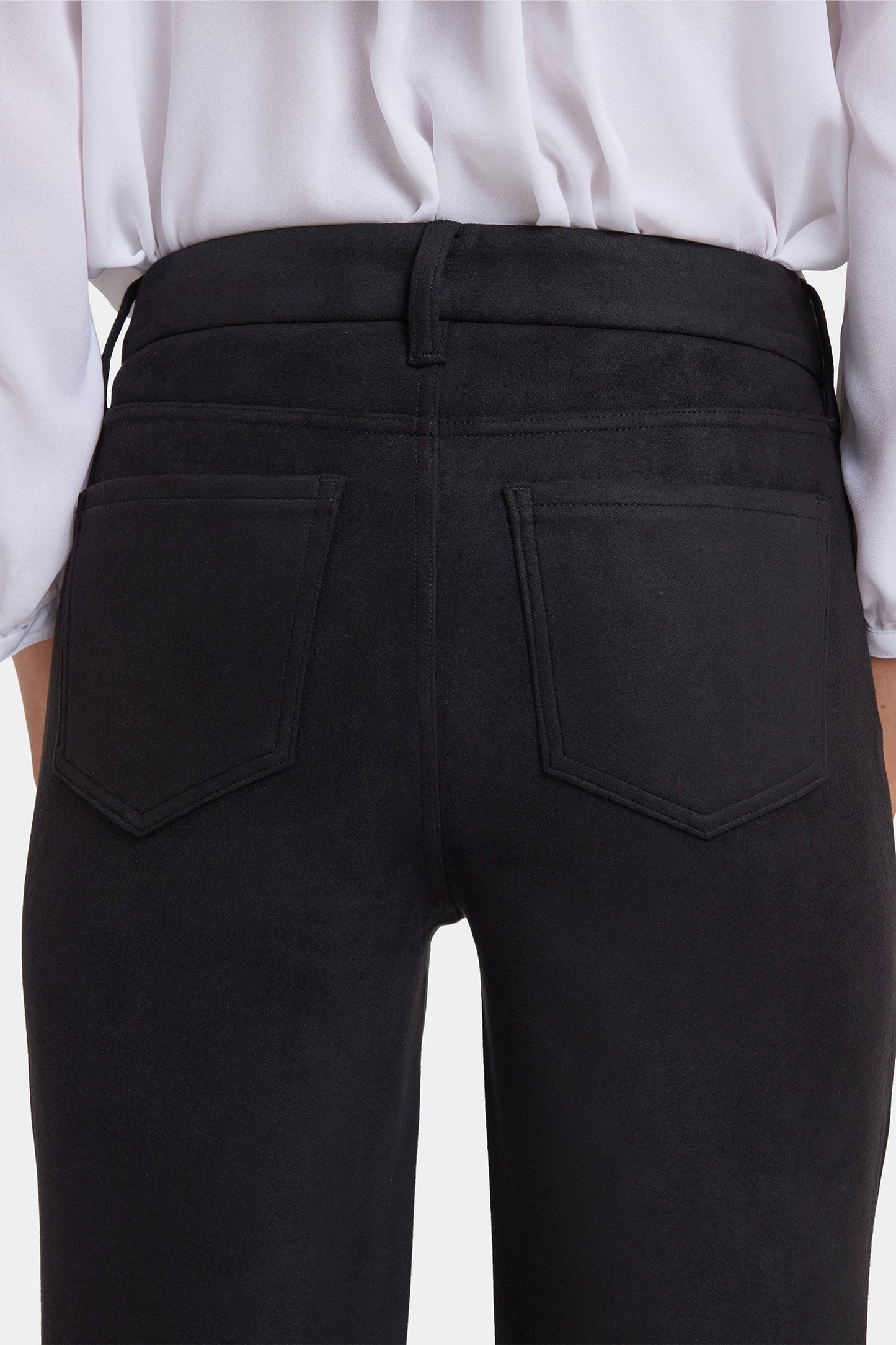 Marilyn Straight Pants In Petite - Black