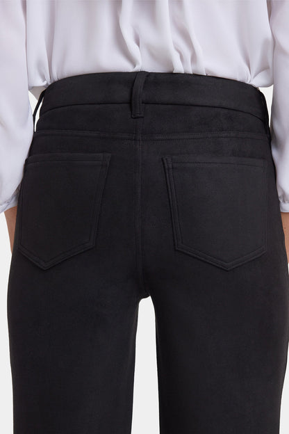 Marilyn Straight Pants In Petite - Black
