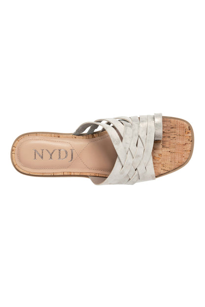 Reesie Wedge Sandals - Pewter