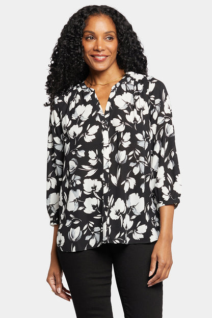 Pintuck Blouse - Bellefontaine