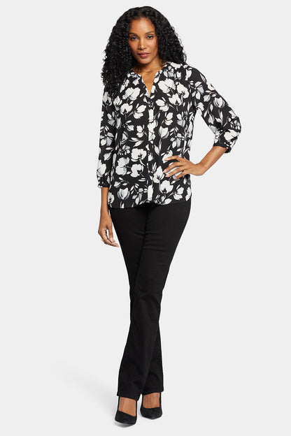 Pintuck Blouse - Bellefontaine