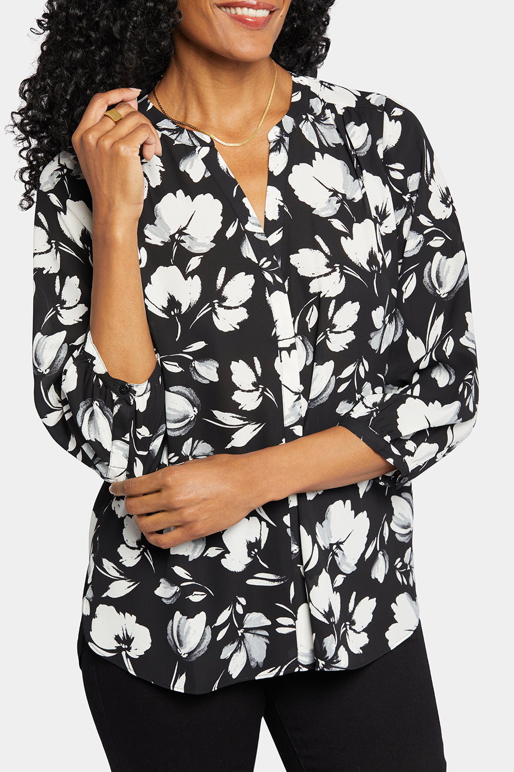 Pintuck Blouse - Bellefontaine