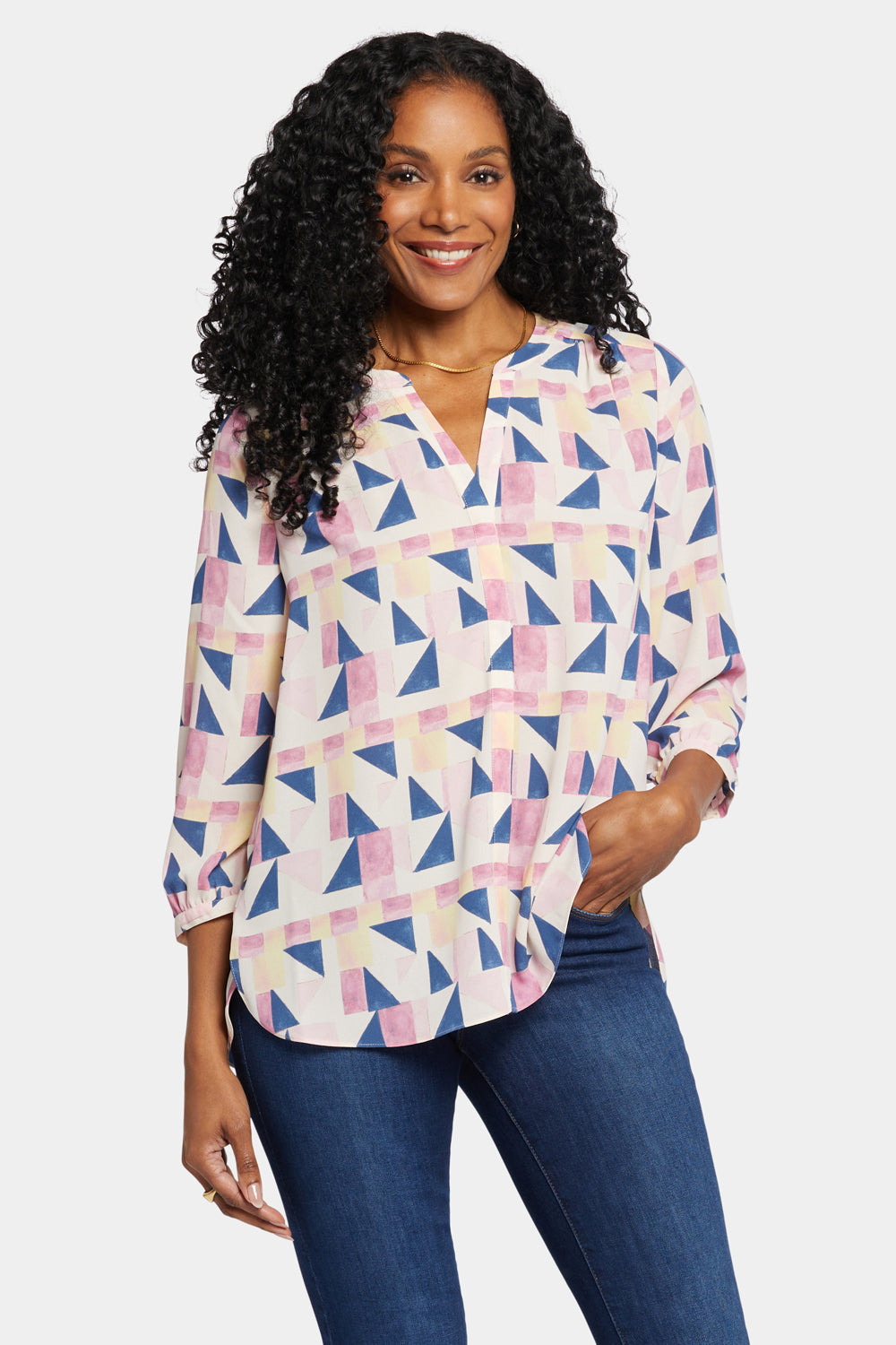 Pintuck Blouse - Marquette