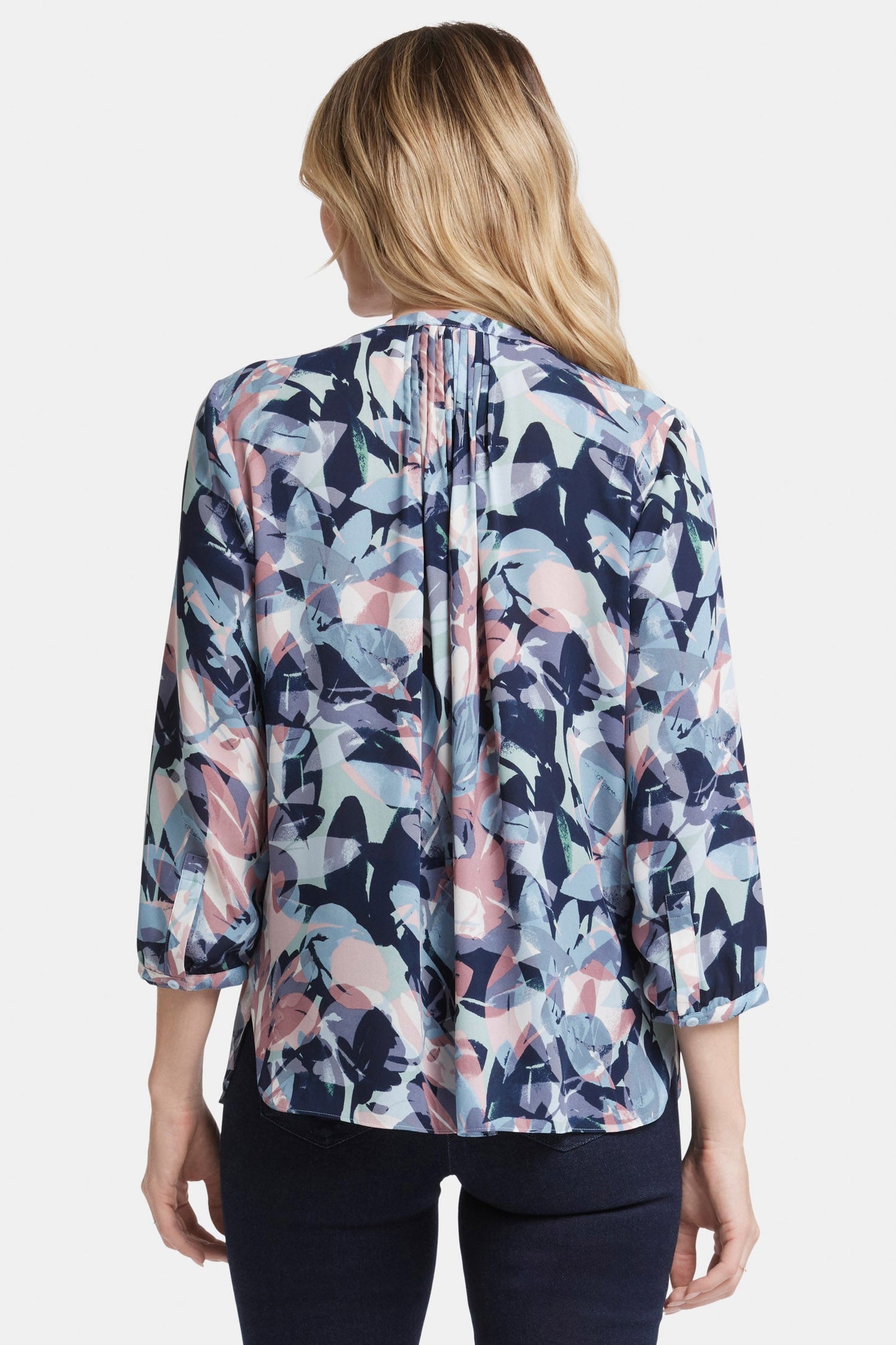 Pintuck Blouse - Cloud Nine