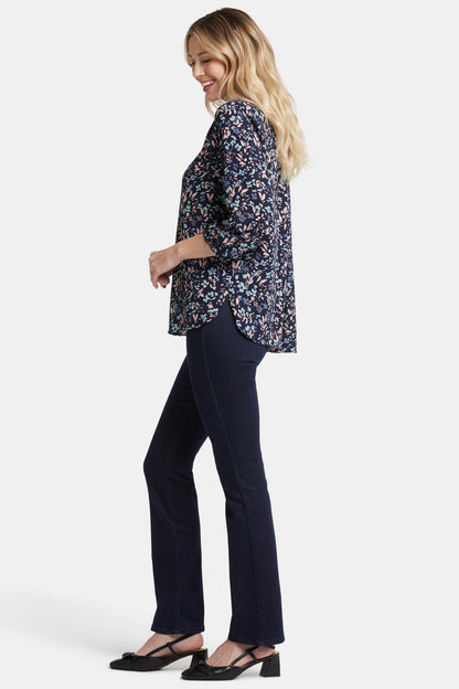 Pintuck Blouse - Bluebonnet Trail