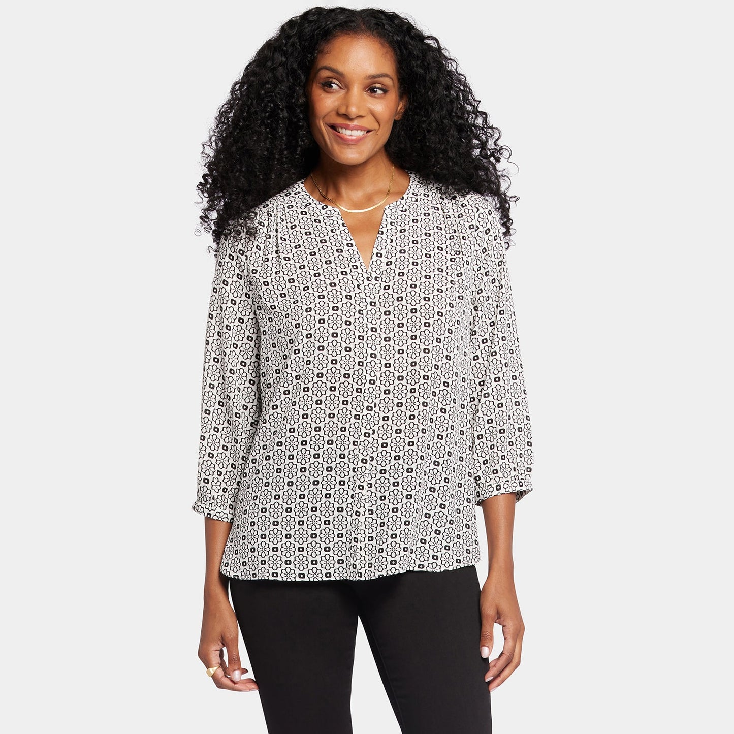 Pintuck Blouse - Thalia