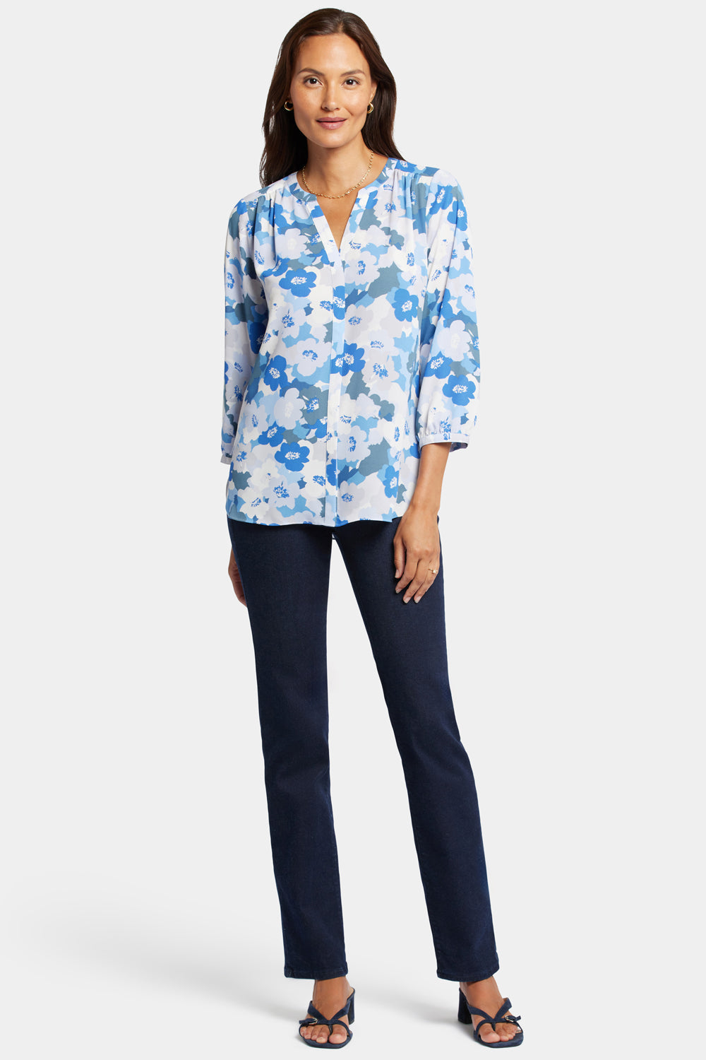 Pintuck Blouse - Elena