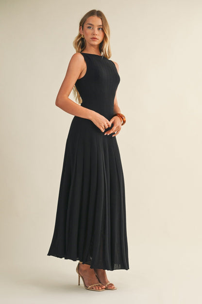 KIMBERLY SLEEVELESS MIDI DRESS