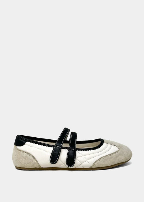 SALOME DUAL-STRAP FLATS