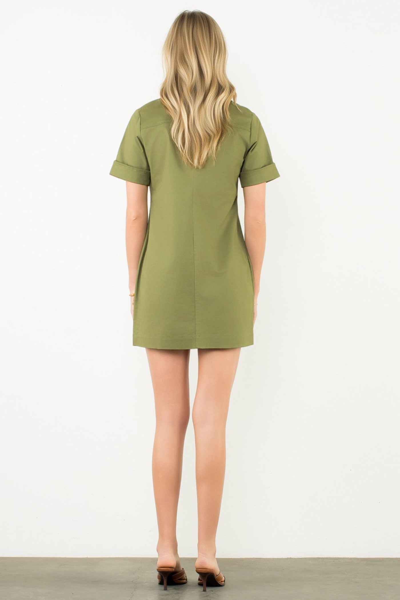 HANNAH UTILITY MINI DRESS