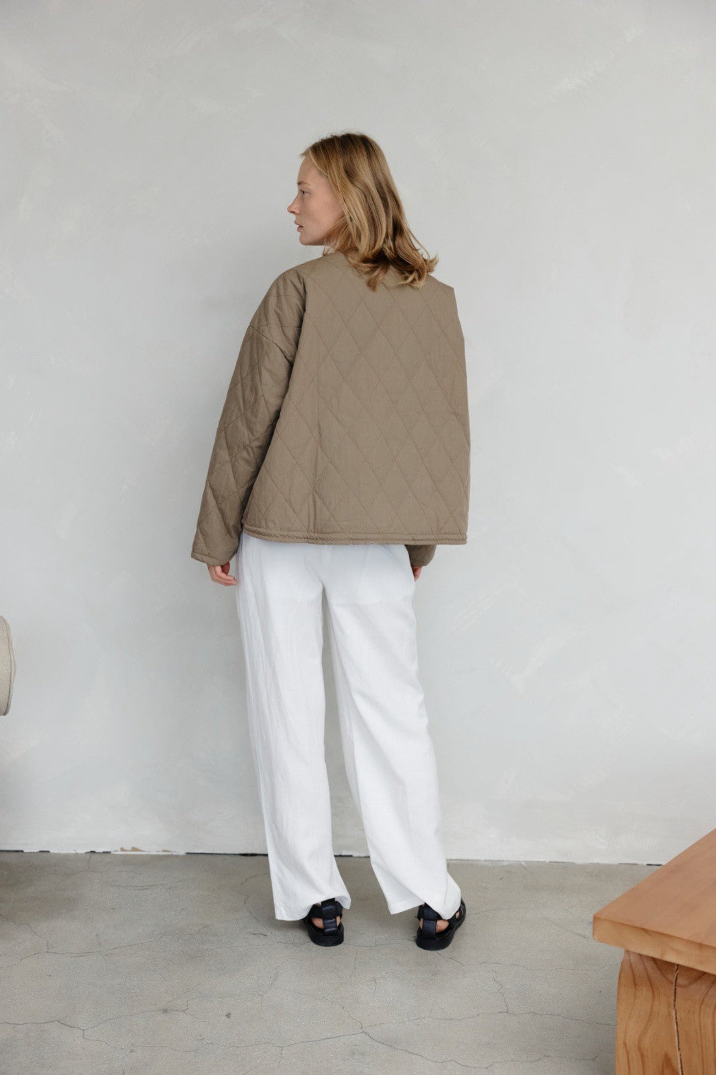 GRETA OVERSIZED QUILTED JACKET