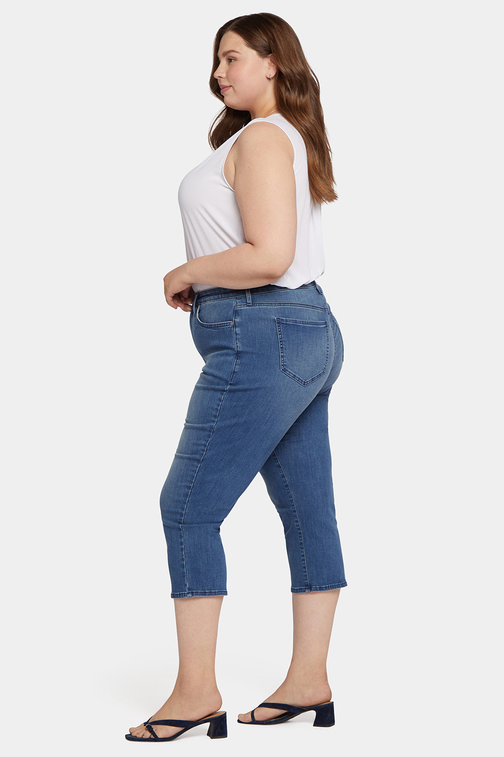Joni Relaxed Capri Jeans In Plus Size - Splendid