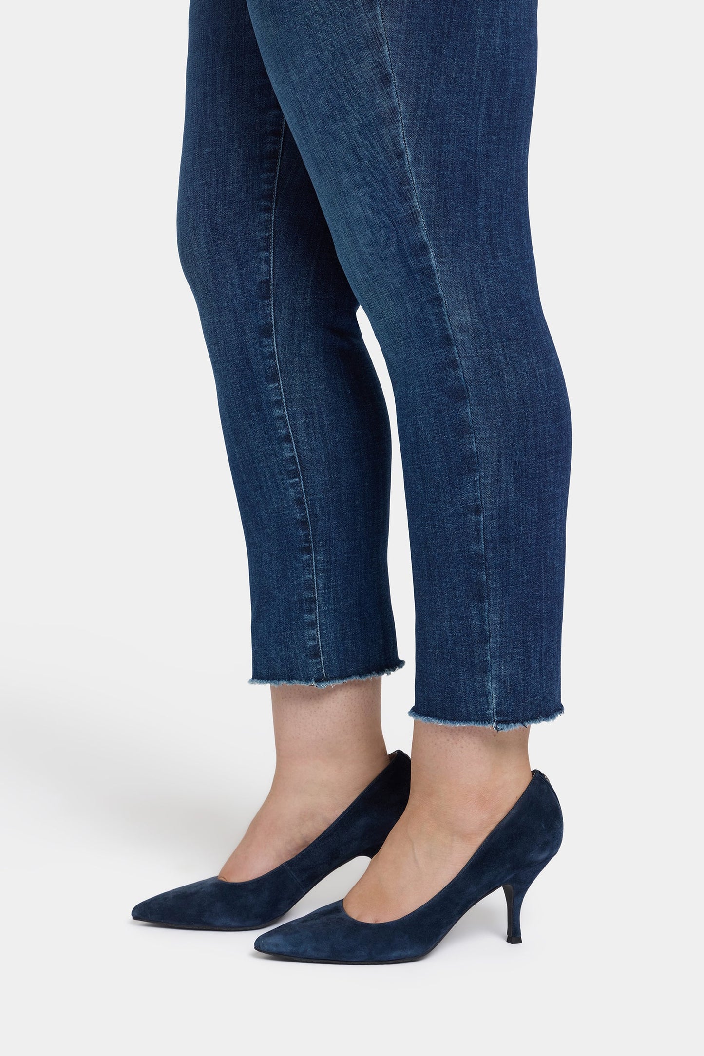 Sheri Slim Ankle Jeans In Plus Size - Louvre Sapphire