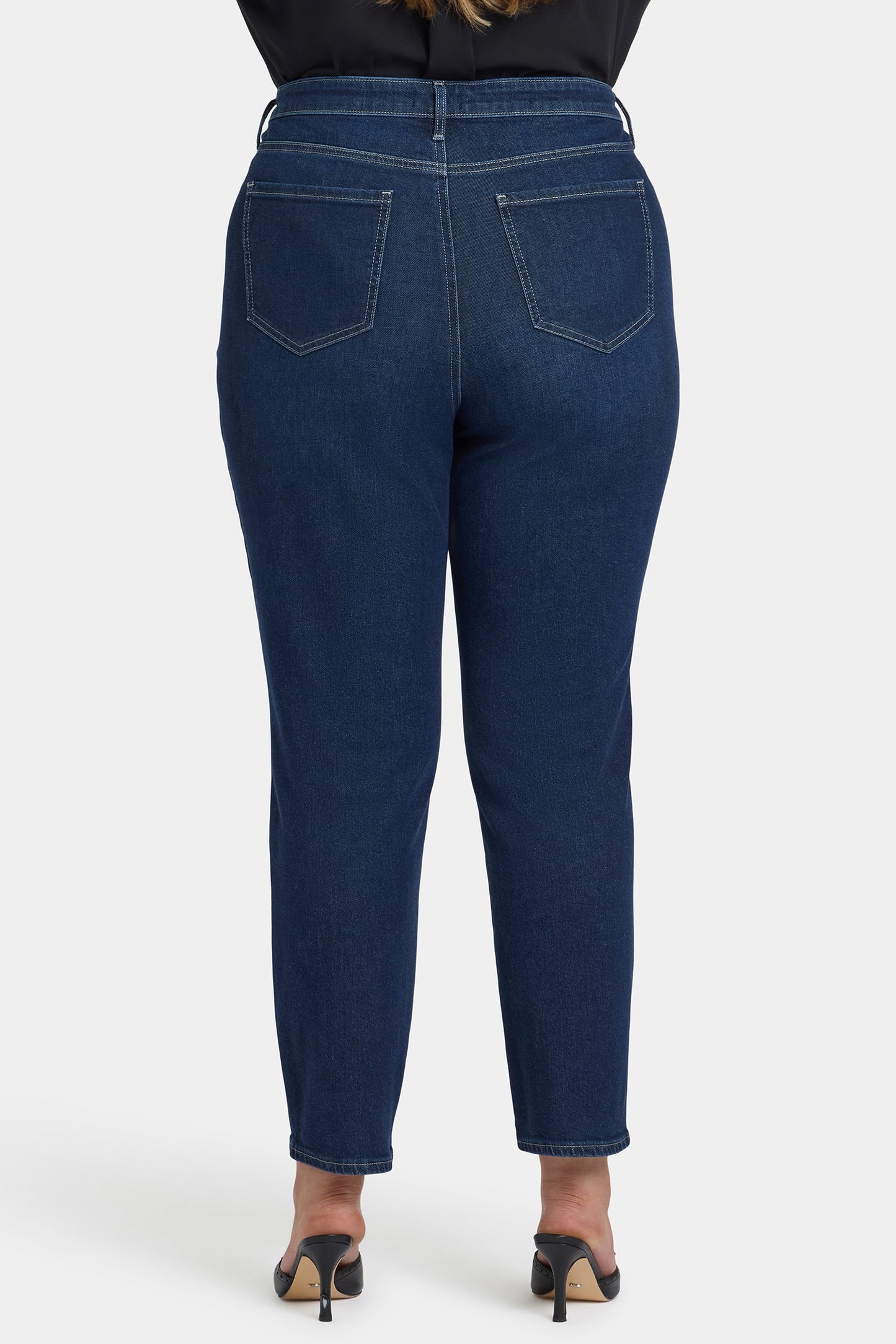 Margot Girlfriend Jeans In Plus Size - Midnight Breeze
