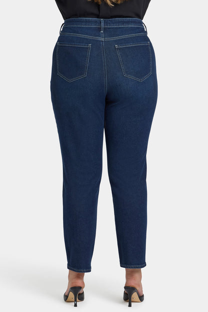 Margot Girlfriend Jeans In Plus Size - Midnight Breeze