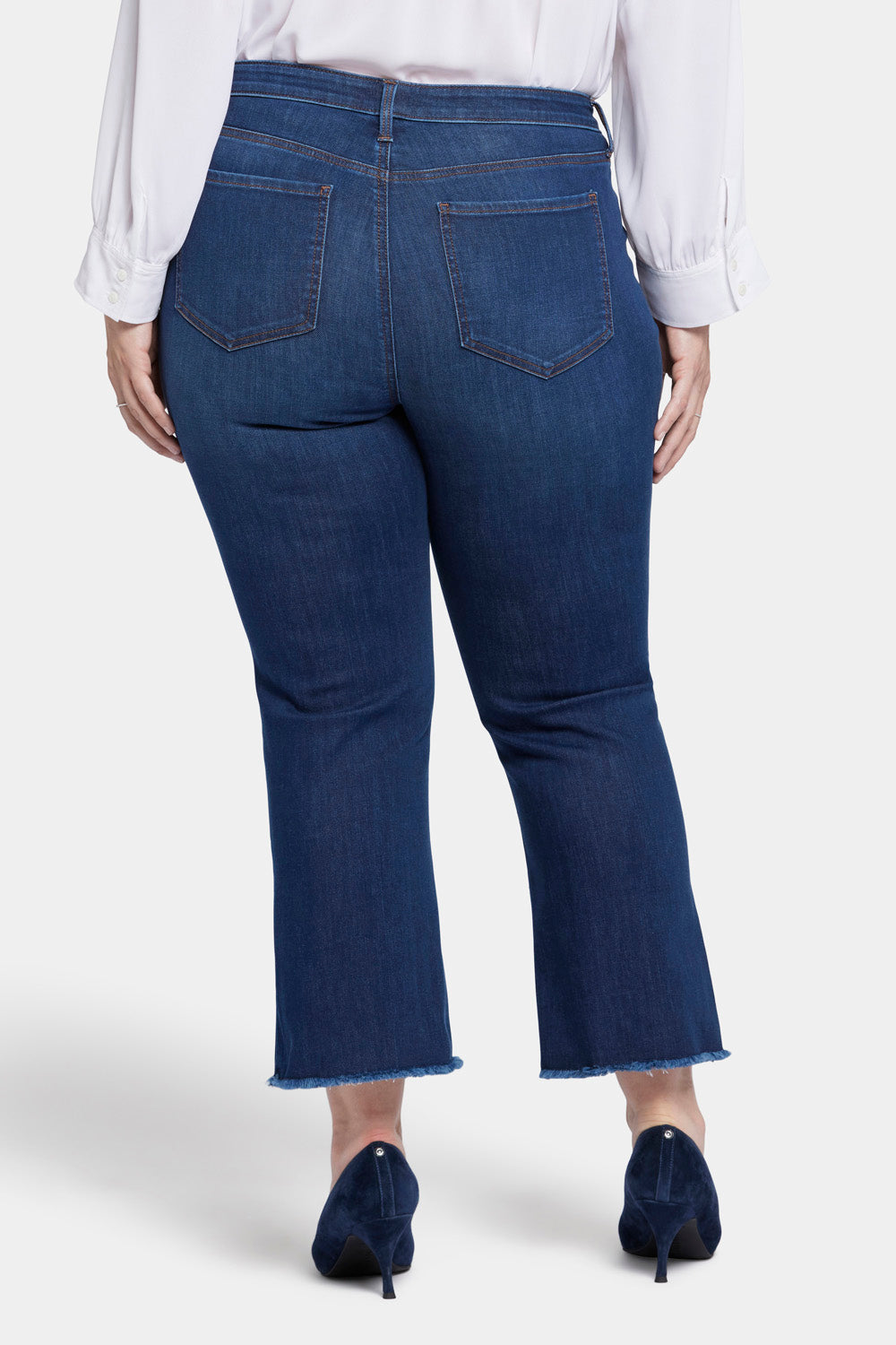 Barbara Bootcut Ankle Jeans In Plus Size - Gold Coast
