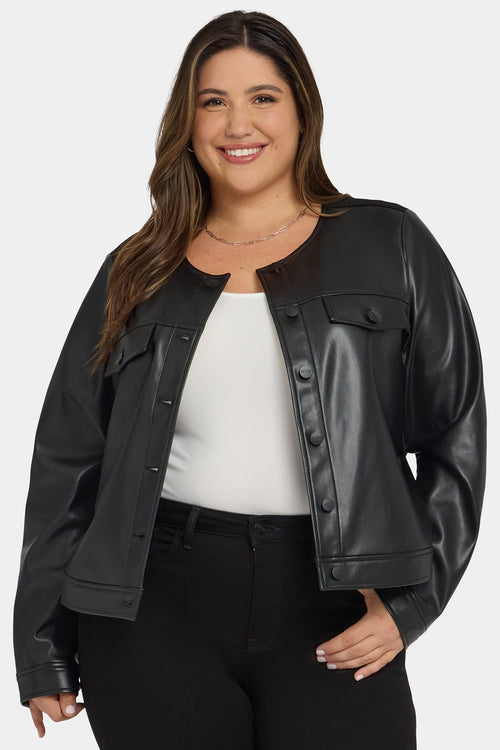 Vanessa Jacket In Plus Size - Black