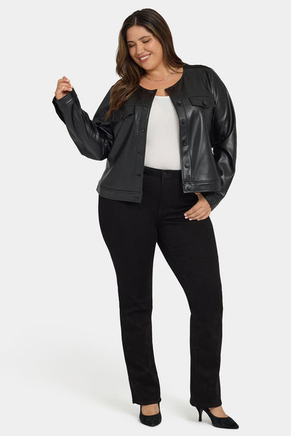 Vanessa Jacket In Plus Size - Black