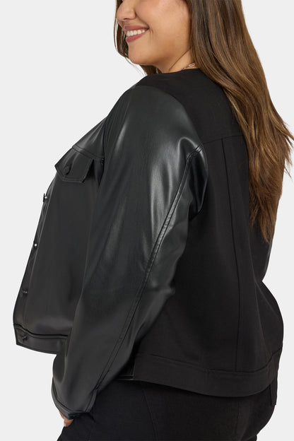 Vanessa Jacket In Plus Size - Black