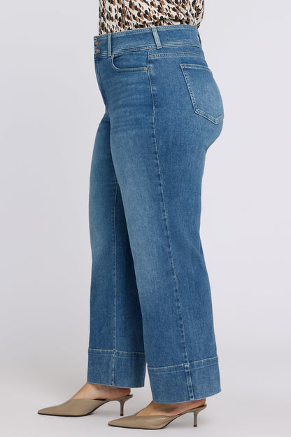 Teresa Wide Leg Jeans In Plus Size - Breezy Palms