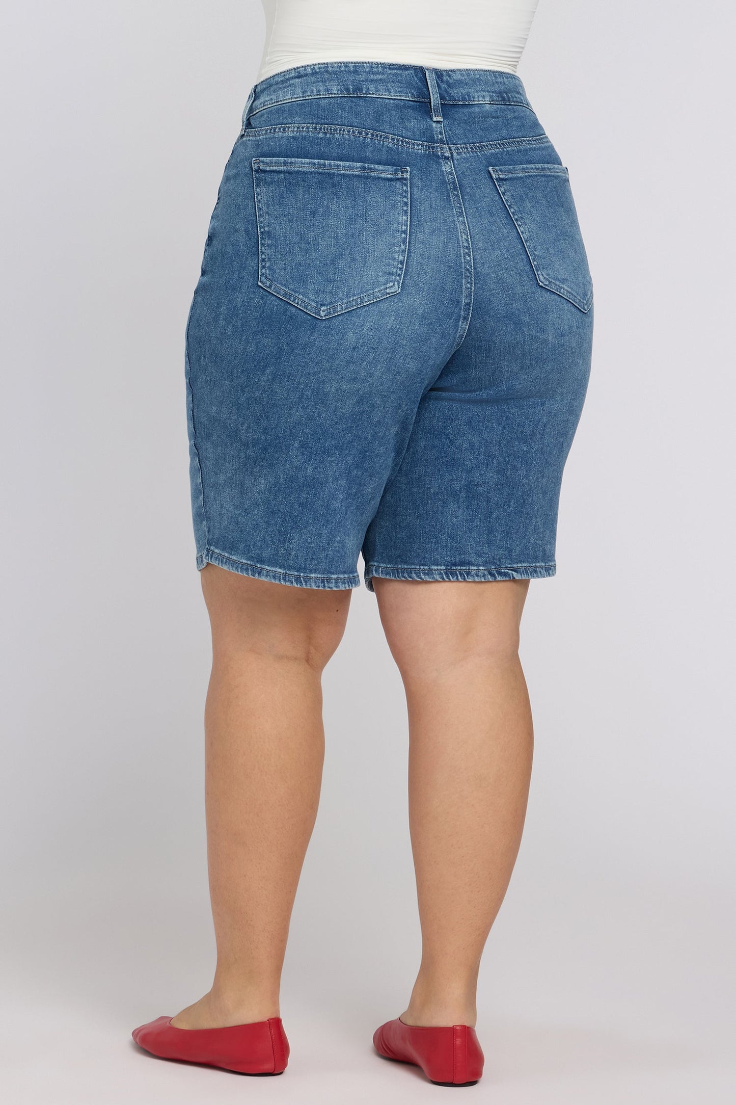 Lilly Denim Shorts In Plus Size - Breezy Palms