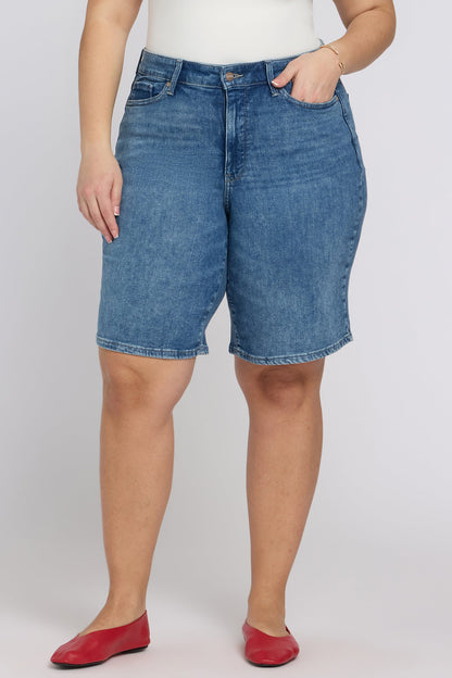 Lilly Denim Shorts In Plus Size - Breezy Palms