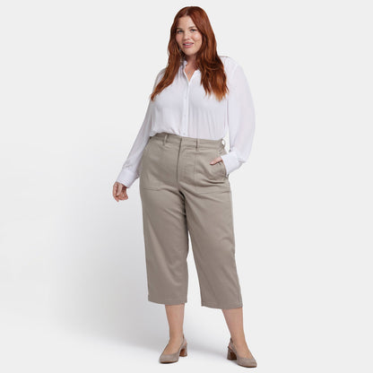 Utility Pants In Plus Size - Saddlewood