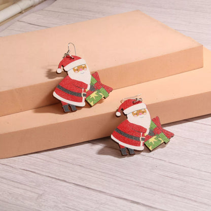 Christmas-Themed Dangle Earrings