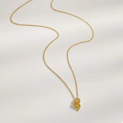 18K Gold-Plated Pendant Necklace
