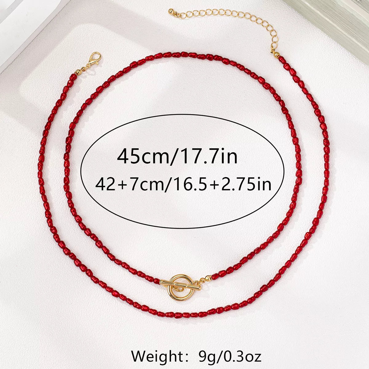 2 Piece Bohemian Beaded Necklace