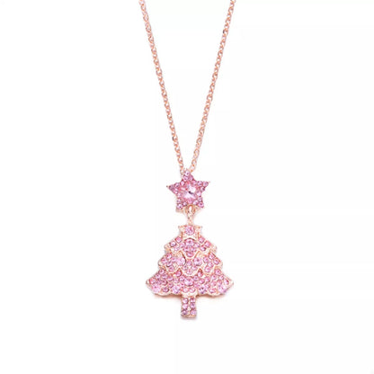 Christmas Tree Pendant Necklace