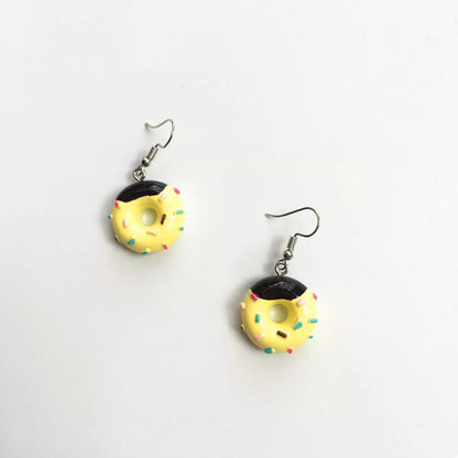Donut Dangle Earrings