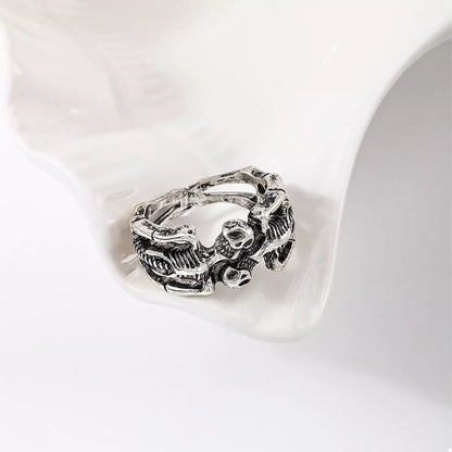 Halloween Skull Alloy Ring