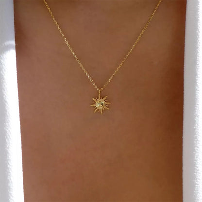 Sunburst Pendant Necklace