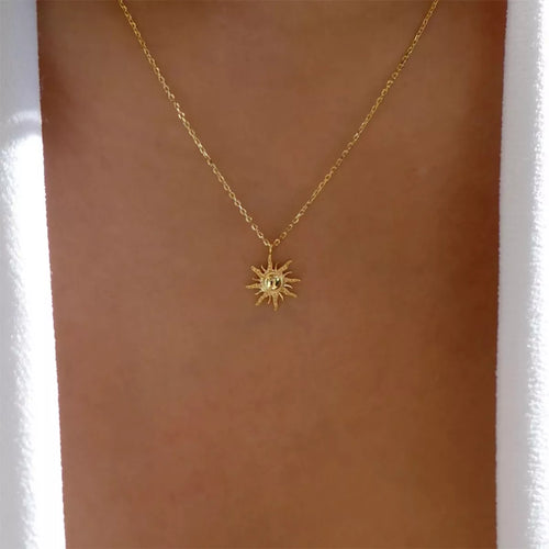 Sunburst Pendant Necklace