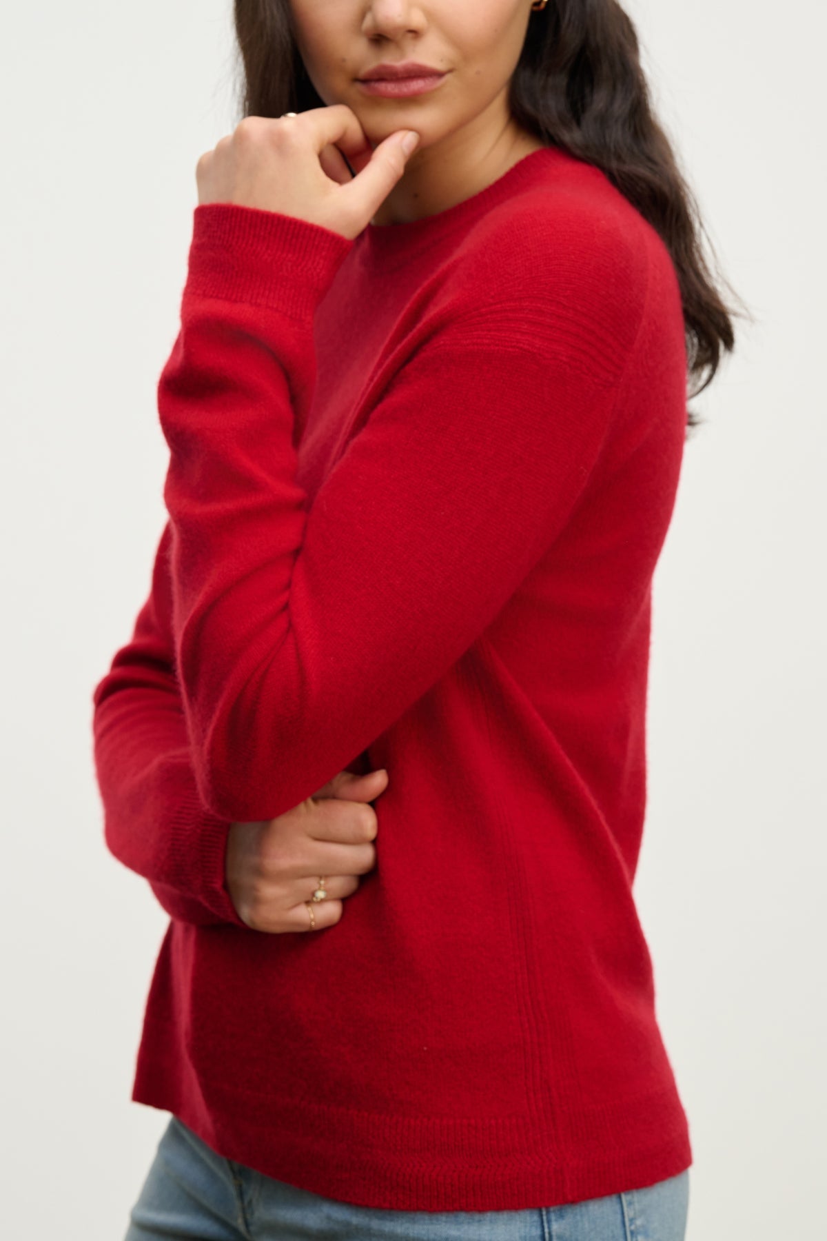 CRYSTAL CASHMERE SWEATER