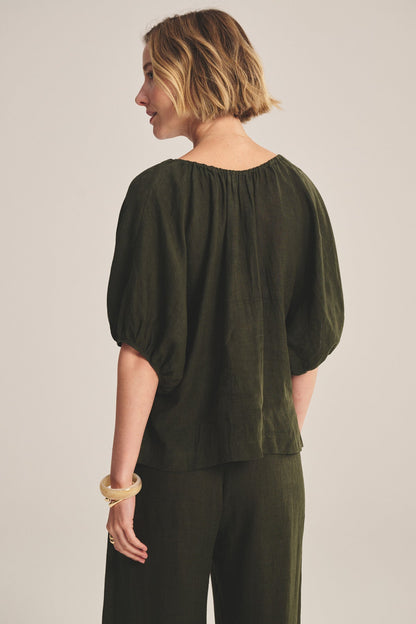 COSETTE LINEN TOP