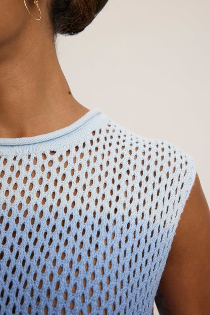 NINA MESH SWEATER