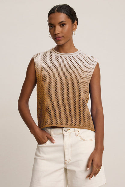 NINA MESH SWEATER