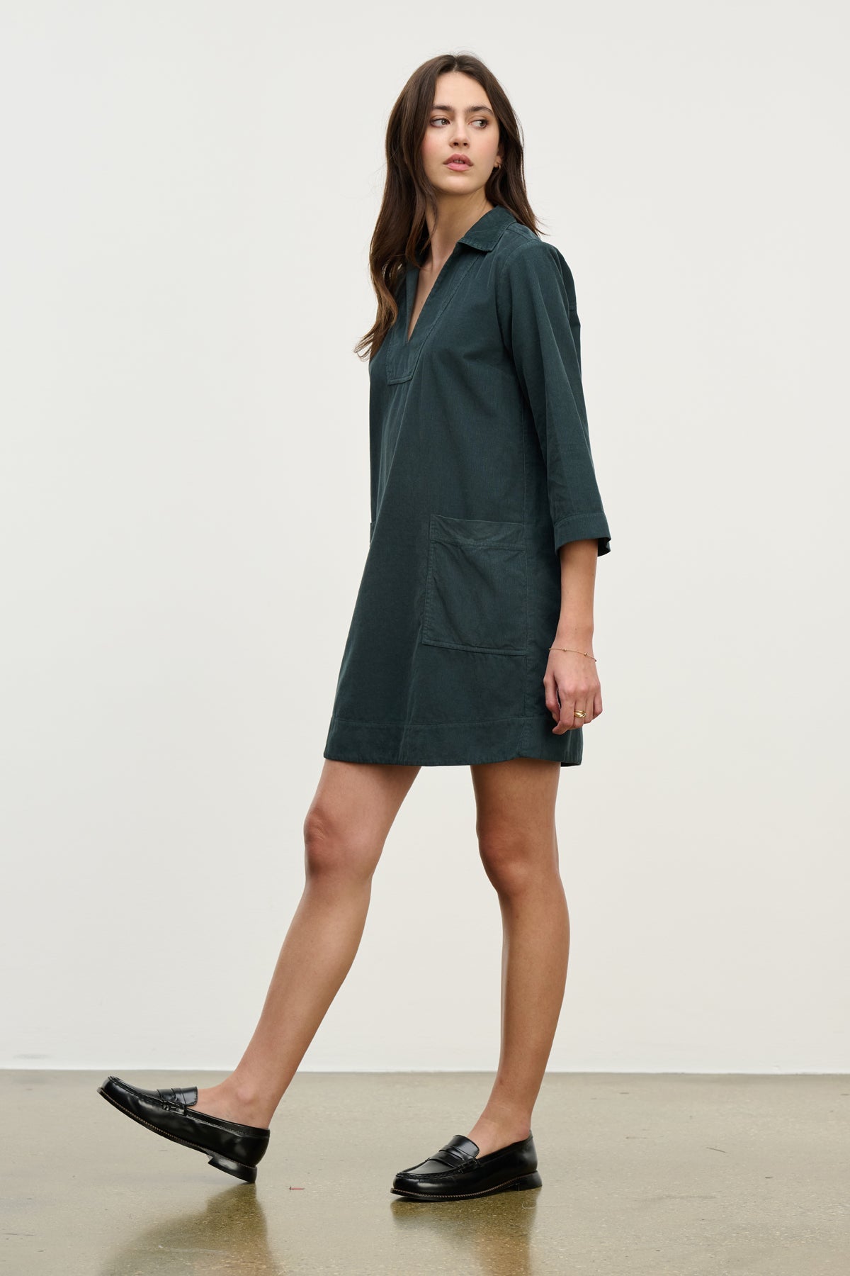 ELKE CORDUROY DRESS